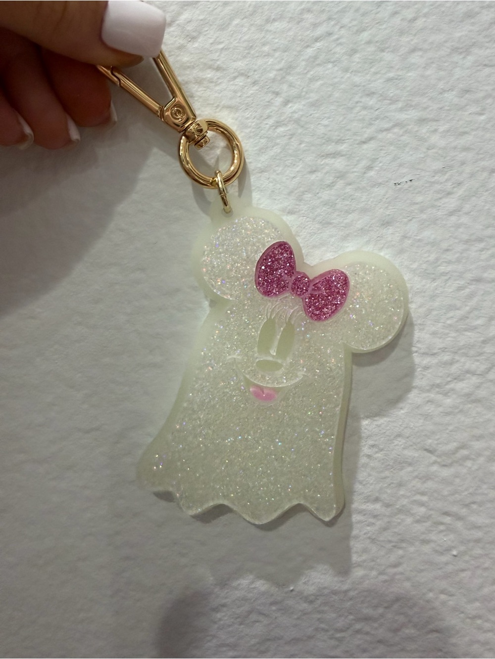 NEW Stoney Clover Ghost Minnie Bag Charm - Picture 4 of 8